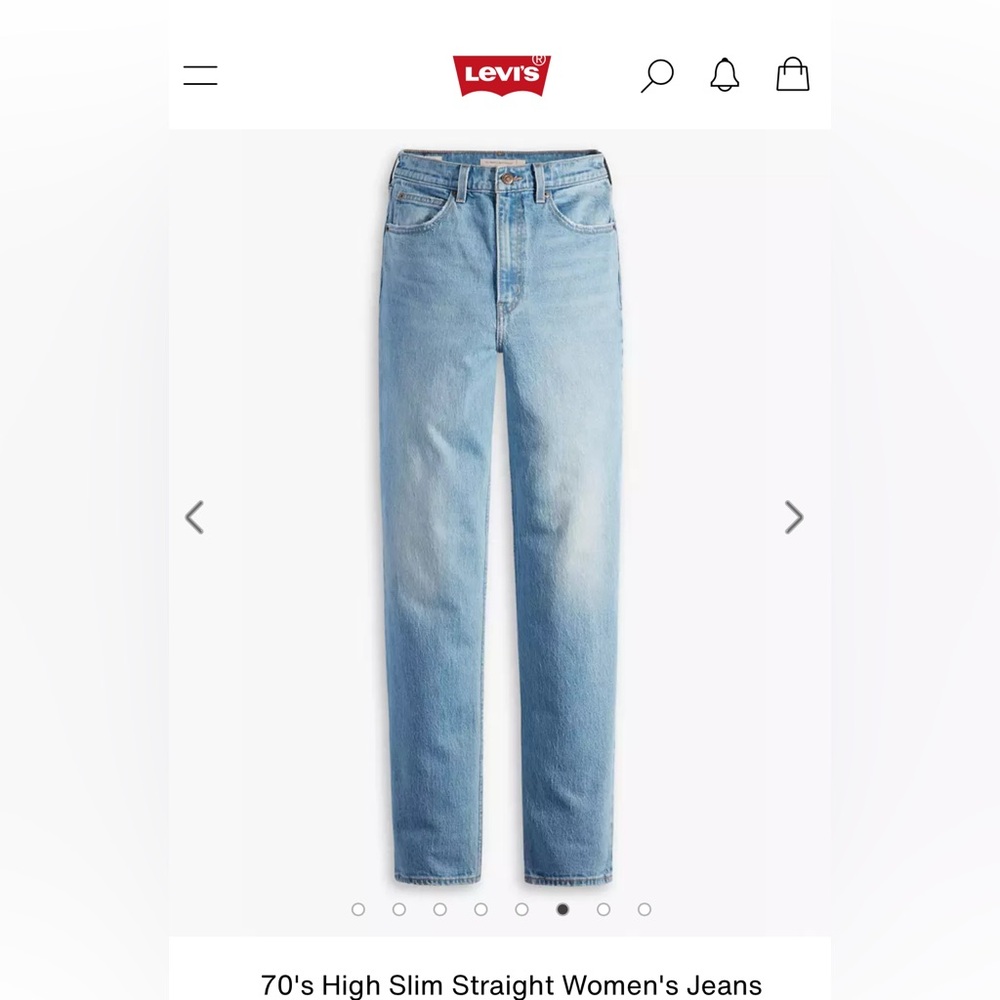 Levi's High Rise Straight Leg Women’s Jeans